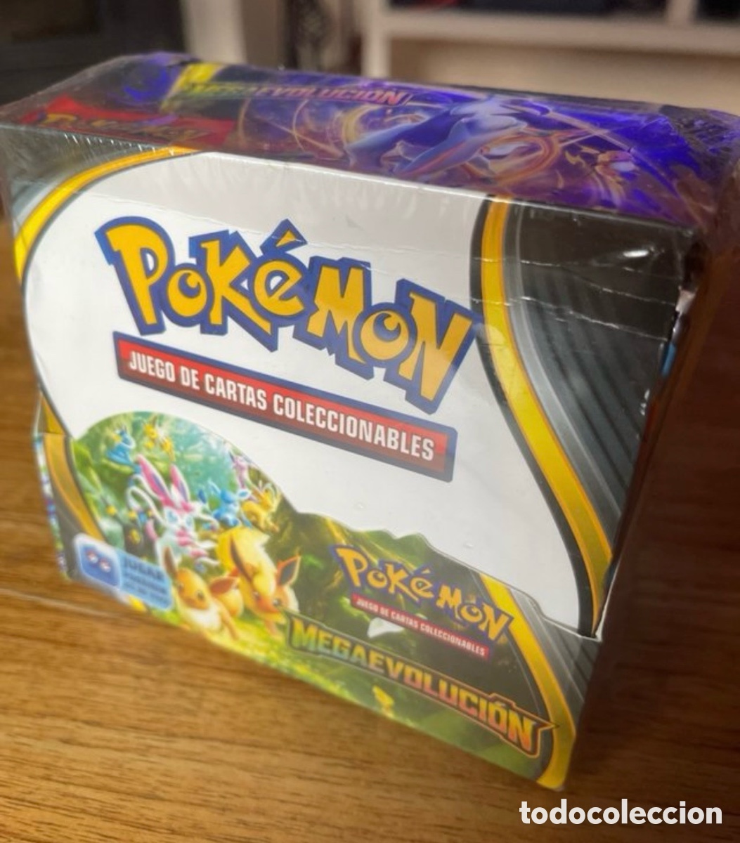 Coleccionismo Cromos antiguos: Caja Pok&eacute;mon MEGAEVOLUCION Juego Cartas Colecciona