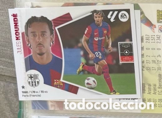Coleccionismo Cromos antiguos: KOUNDE CROMO FUTBOL FC BARCELONA LIGA ESTE 2024 2025