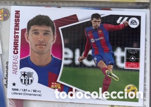 Coleccionismo Cromos antiguos: CHRISTENSEN CROMO FUTBOL FC BARCELONA LIGA ESTE 2024 2025