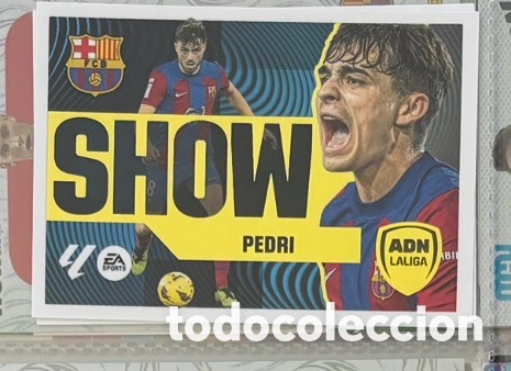 Coleccionismo Cromos antiguos: PEDRI FC BARCELONA ADN SHOW Liga este 24/25