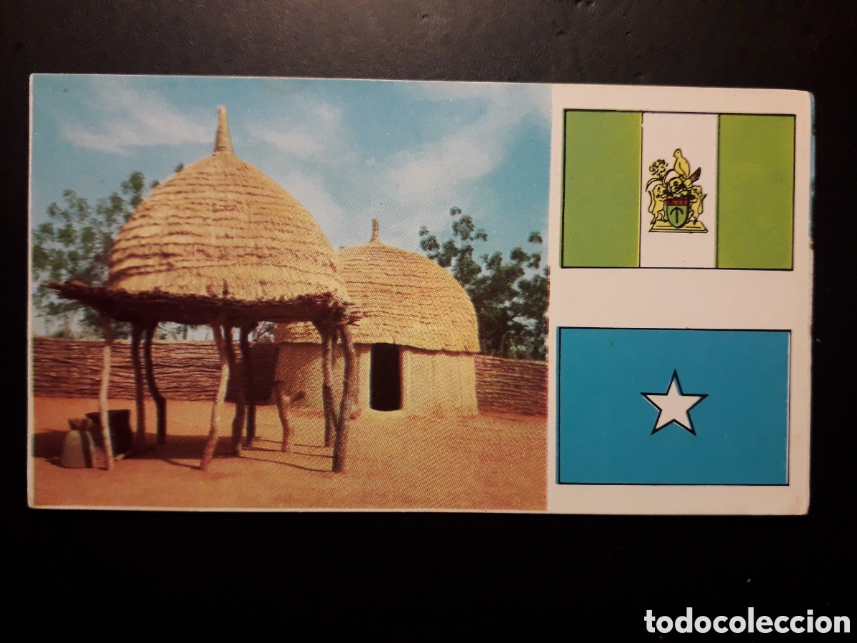 Coleccionismo Cromos antiguos: NAIROBI, &Aacute;FRICA EL MUNDO CONTINENTES, BANDERAS N&deg; 19 LECHE RAM SIN PEGAR, PEDIDO M&Iacute;NIMO 3&euro;