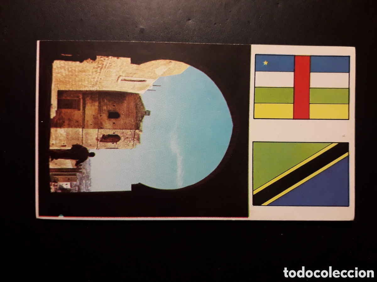 Coleccionismo Cromos antiguos: RABAT, &Aacute;FRICA EL MUNDO CONTINENTES, BANDERAS N&deg; 28 LECHE RAM SIN PEGAR, PEDIDO M&Iacute;NIMO 3&euro;