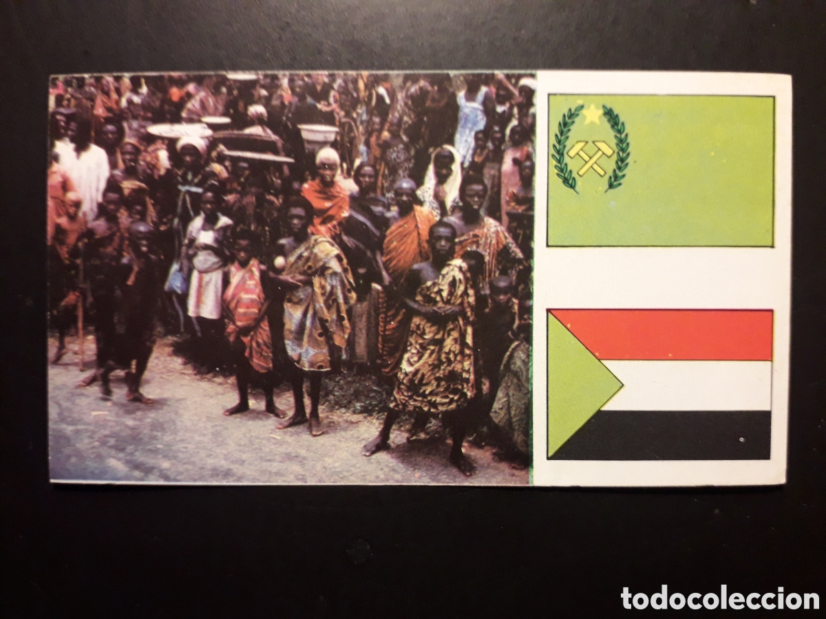 Coleccionismo Cromos antiguos: GHANA, &Aacute;FRICA EL MUNDO CONTINENTES, BANDERAS N&deg; 56 LECHE RAM SIN PEGAR, PEDIDO M&Iacute;NIMO 3&euro;