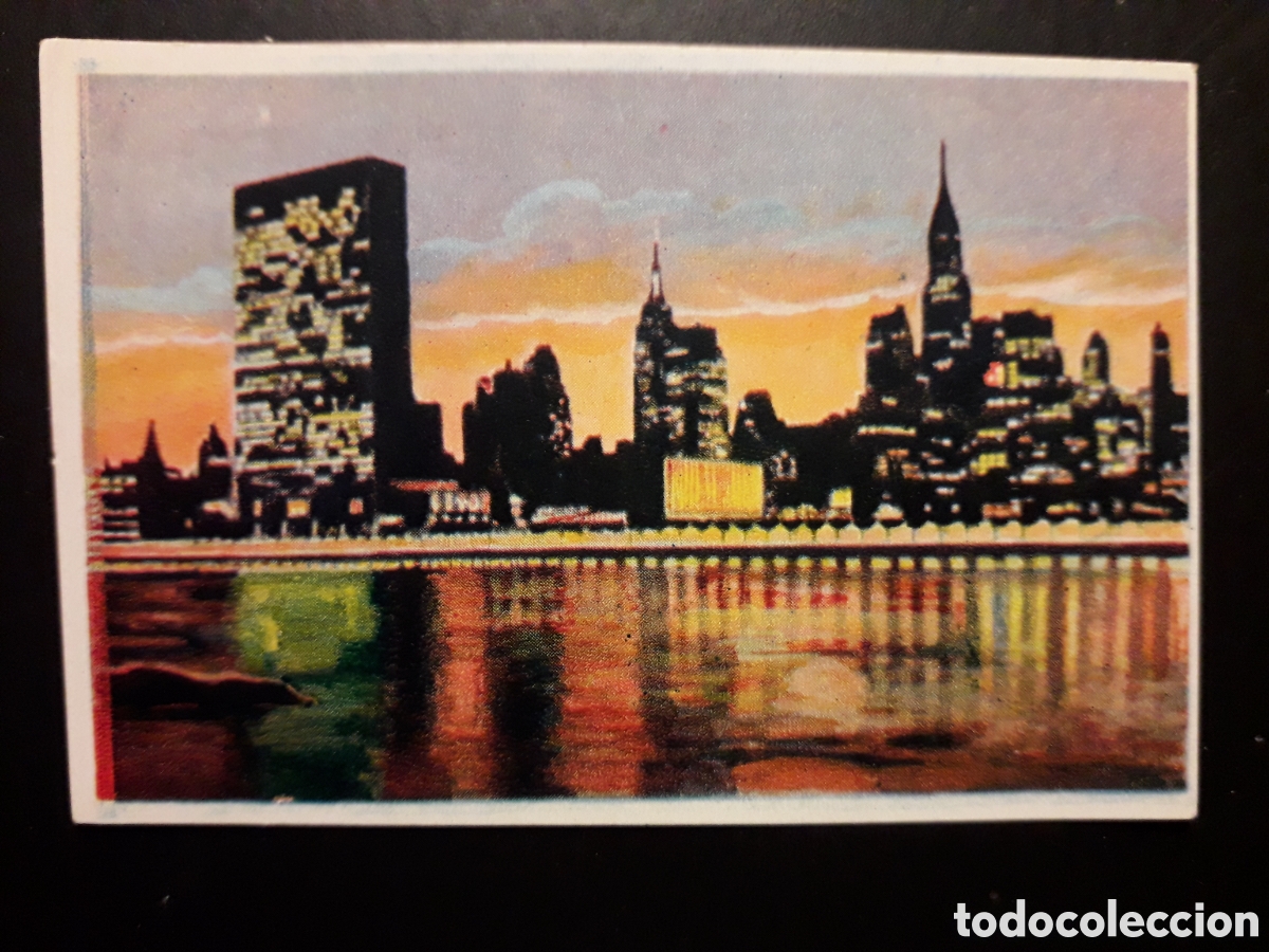 Coleccionismo Cromos antiguos: NUEVA YORK, LA VUELTA AL MUNDO EN OCHENTA D&Iacute;AS. AMATLLER CINE N&deg; 74 SIN PEGAR PEDIDO M&Iacute;NIMO 3&euro;.