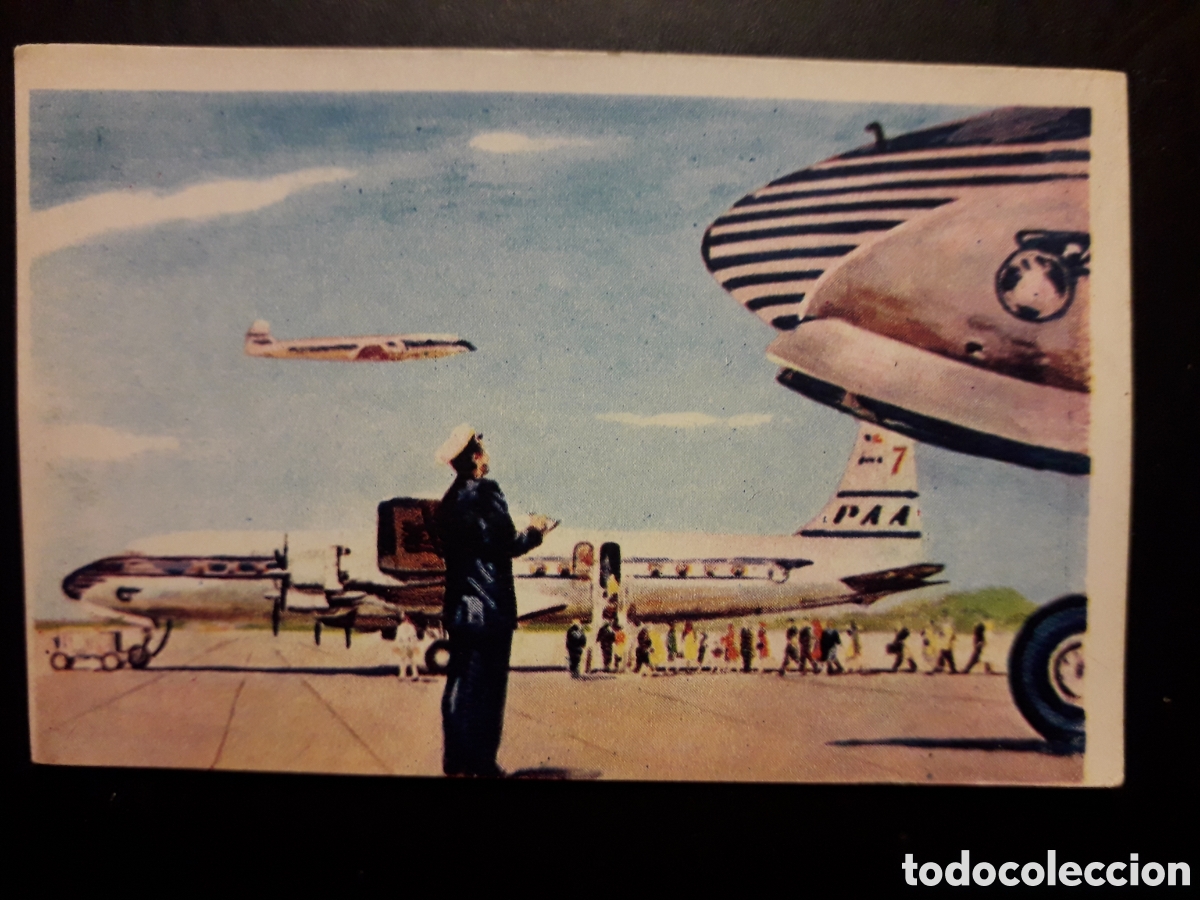 Coleccionismo Cromos antiguos: BARCELONA, AEROPUERTO LA VUELTA AL MUNDO EN OCHENTA D&Iacute;AS. AMATLLER CINE N&deg; 1 PEDIDO M&Iacute;NIMO 3&euro;