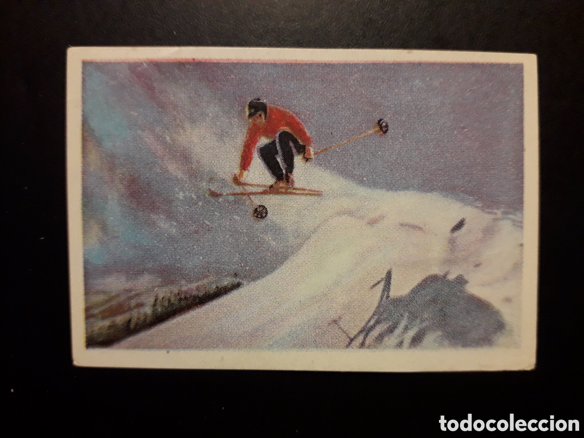 Coleccionismo Cromos antiguos: ESQU&Iacute;, DESCENSO, JUEGOS OL&Iacute;MPICOS AMATLLER N&deg; 20 SIN PEGAR PEDIDO M&Iacute;NIMO 3&euro;