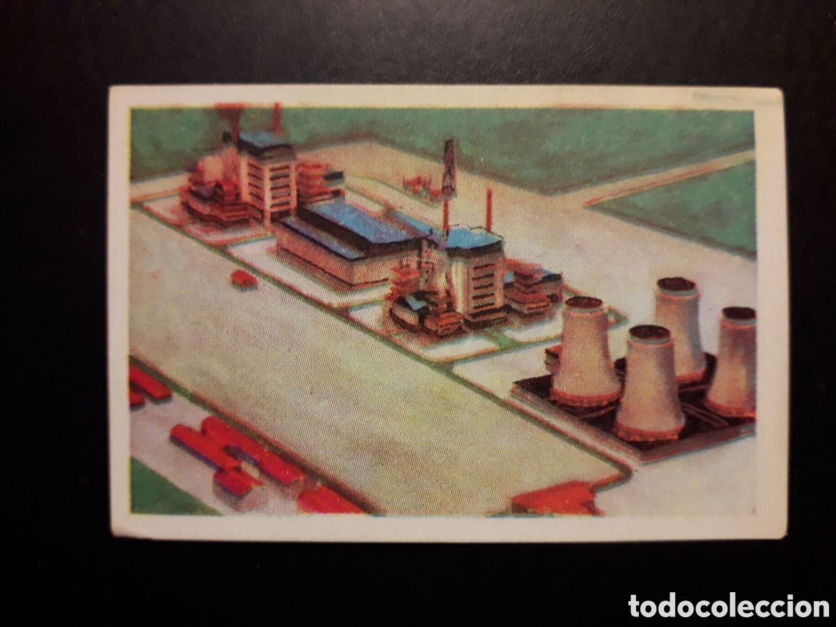 Coleccionismo Cromos antiguos: CENTRAL AT&Oacute;MICA, LA ENERG&Iacute;A AT&Oacute;MICA AL SERVICIO DE LA HUMANIDAD, AMATLLER N&deg; 19 PEDIDO M&Iacute;NIMO 3&euro;