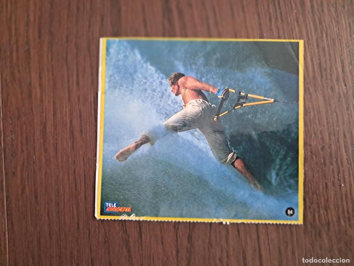 Coleccionismo Cromos antiguos: peque&ntilde;a de tele indiscreta, sky acu&aacute;tico, n&ordm; 84.