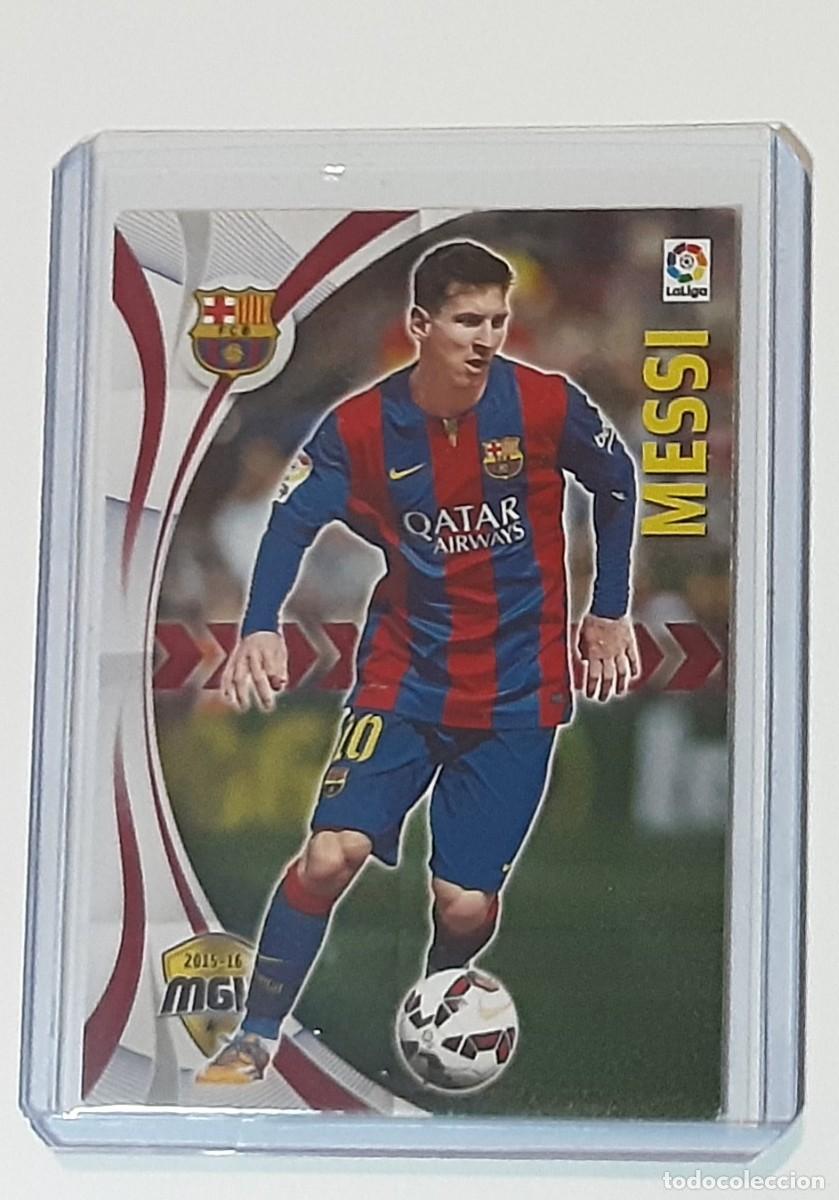 Coleccionismo Cromos antiguos: Messi megacracks mgk 15 16