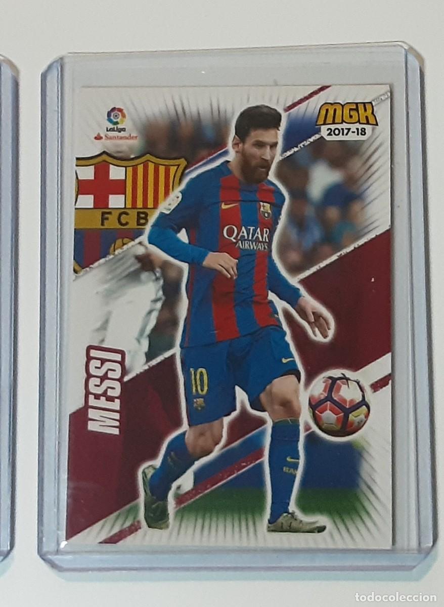 Coleccionismo Cromos antiguos: Messi megacracks mgk 17 18