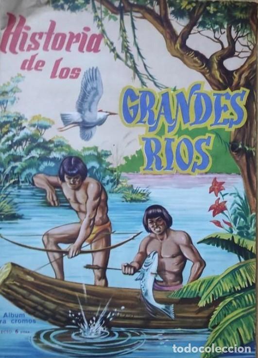 Coleccionismo Cromos antiguos: Lote 10 cromos Historia de los grandes r&iacute;os (RESERVADO)