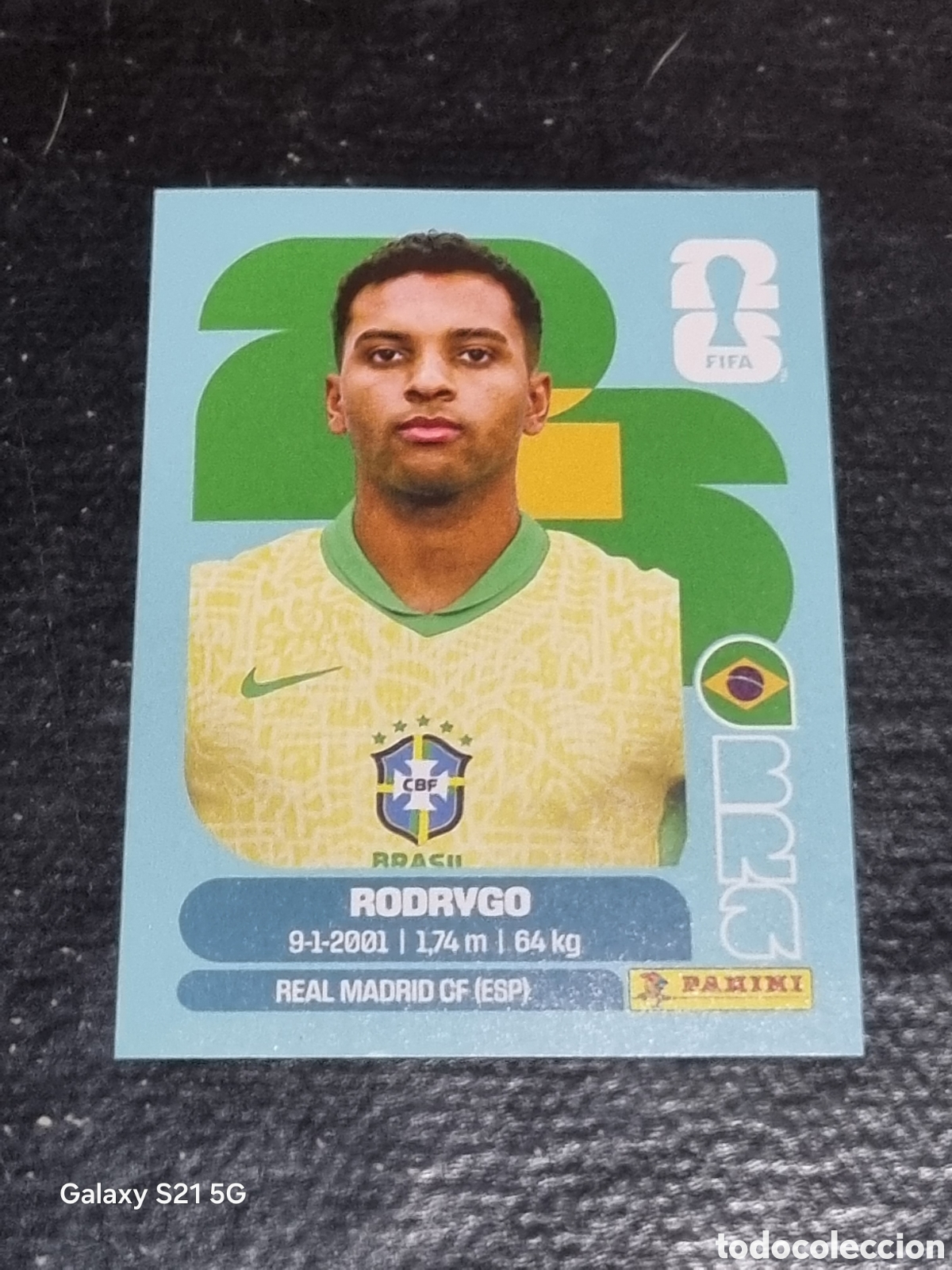 Coleccionismo Cromos antiguos: 15 - RODRYGO, BRASIL FIFA WORLD CUP 2026