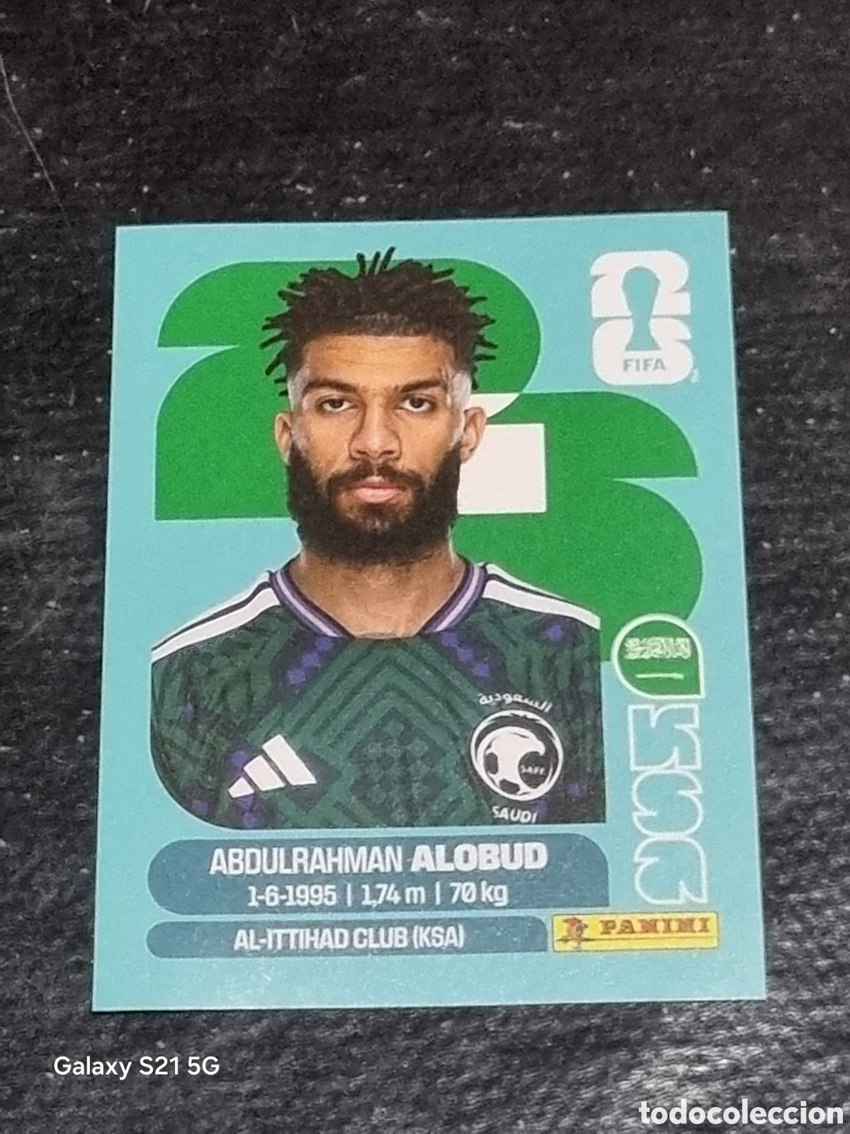 Coleccionismo Cromos antiguos: 17 - ALOBUD , ARABIA SAUDITA, FIFA WORLD CUP 2026