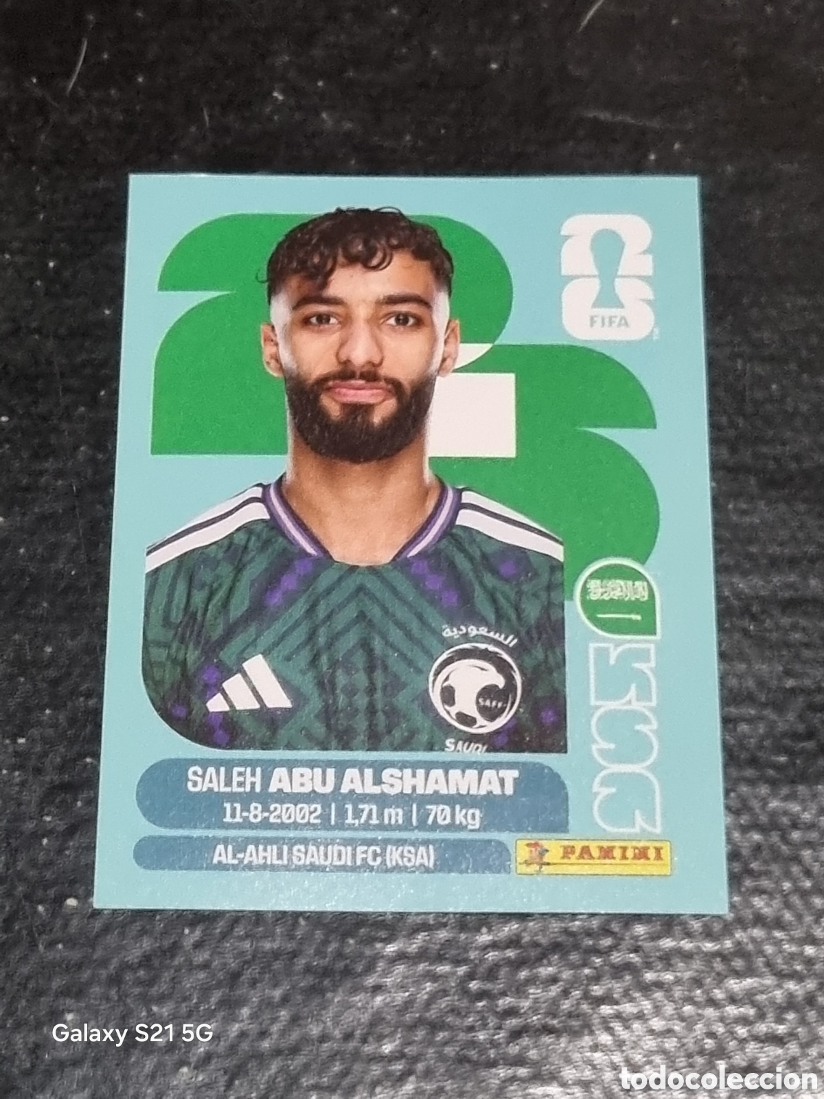 Coleccionismo Cromos antiguos: 14 - ABU ALSHAMAT , ARABIA SAUDITA FIFA WORLD CUP 2026