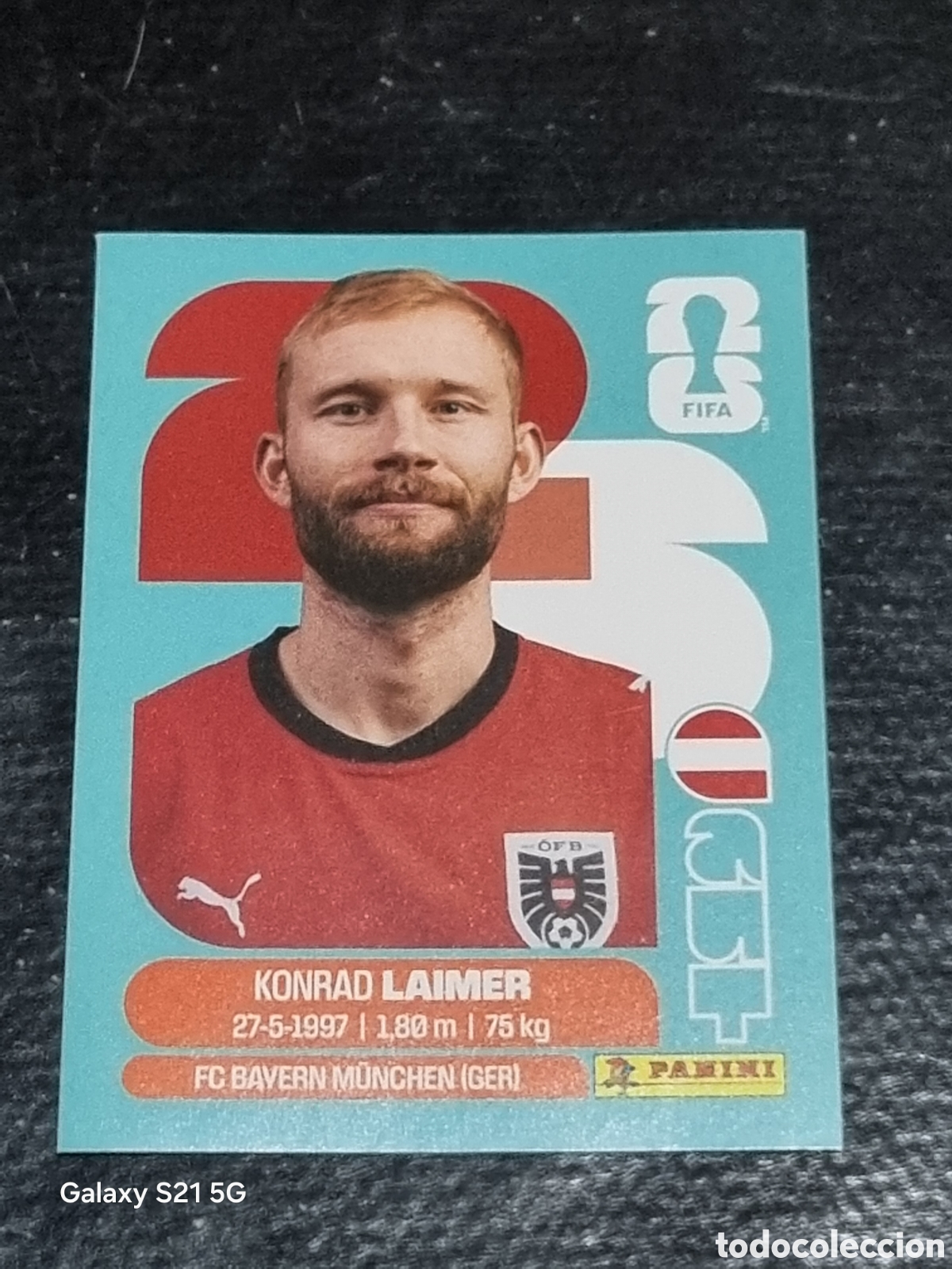 Coleccionismo Cromos antiguos: 12 - LAIMER, AUSTRIA FIFA WORLD CUP 2026