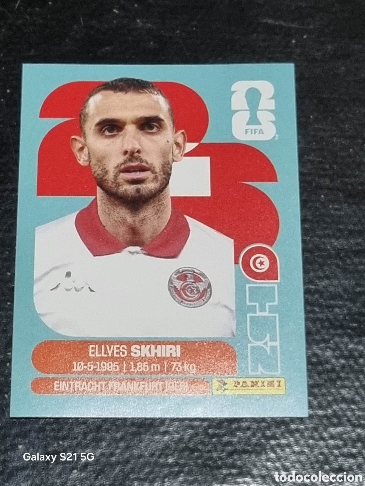 Coleccionismo Cromos antiguos: 9 - SKHIRI , TUNISIA FIFA WORLD CUP 2026