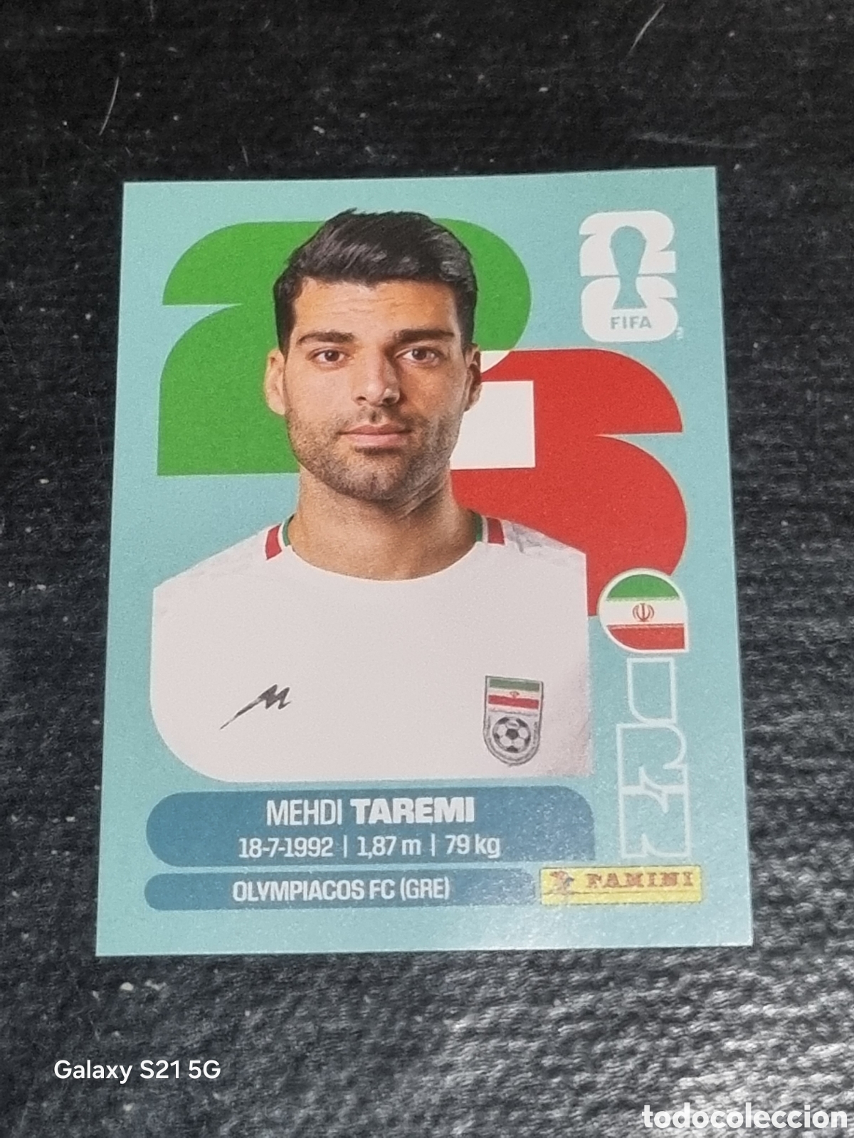 Coleccionismo Cromos antiguos: 18 - TAREMI , IRAN FIFA WORLD CUP 2026