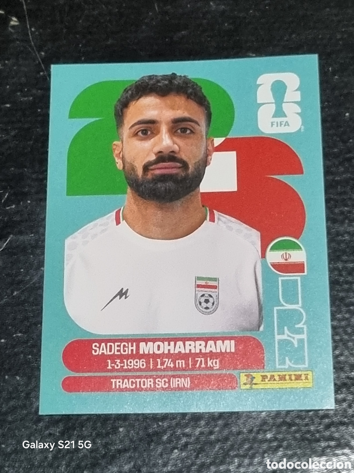 Coleccionismo Cromos antiguos: 9 - MOHARRAMI , IRAN FIFA WORLD CUP 2026