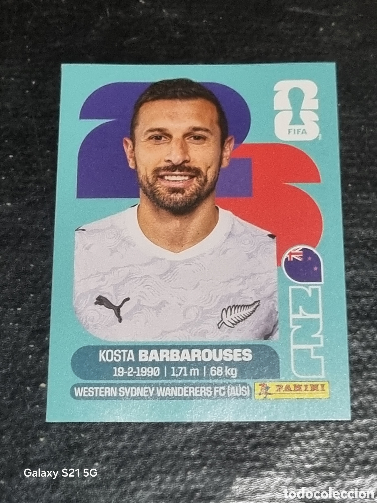 Coleccionismo Cromos antiguos: 20 - BARBAROUSES , NUEVA ZELANDA FIFA WORLD CUP 2026