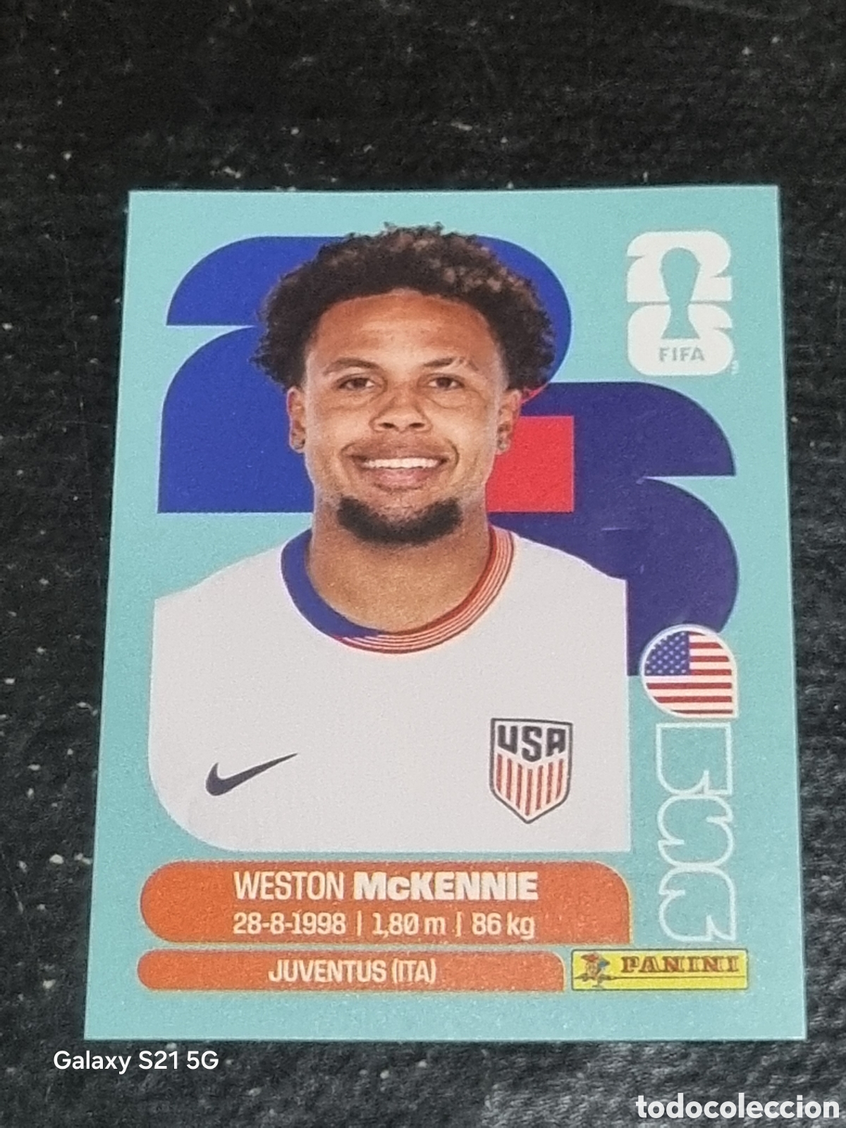 Coleccionismo Cromos antiguos: 10 - MACKENNIE , ESTADOS UNIDOS FIFA WORLD CUP 2026