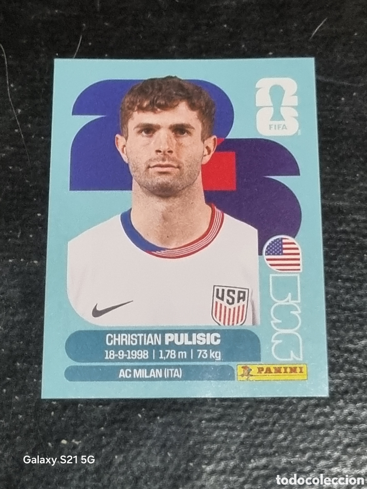 Coleccionismo Cromos antiguos: 16 - PULISIC , ESTADOS UNIDOS FIFA WORLD CUP 2026