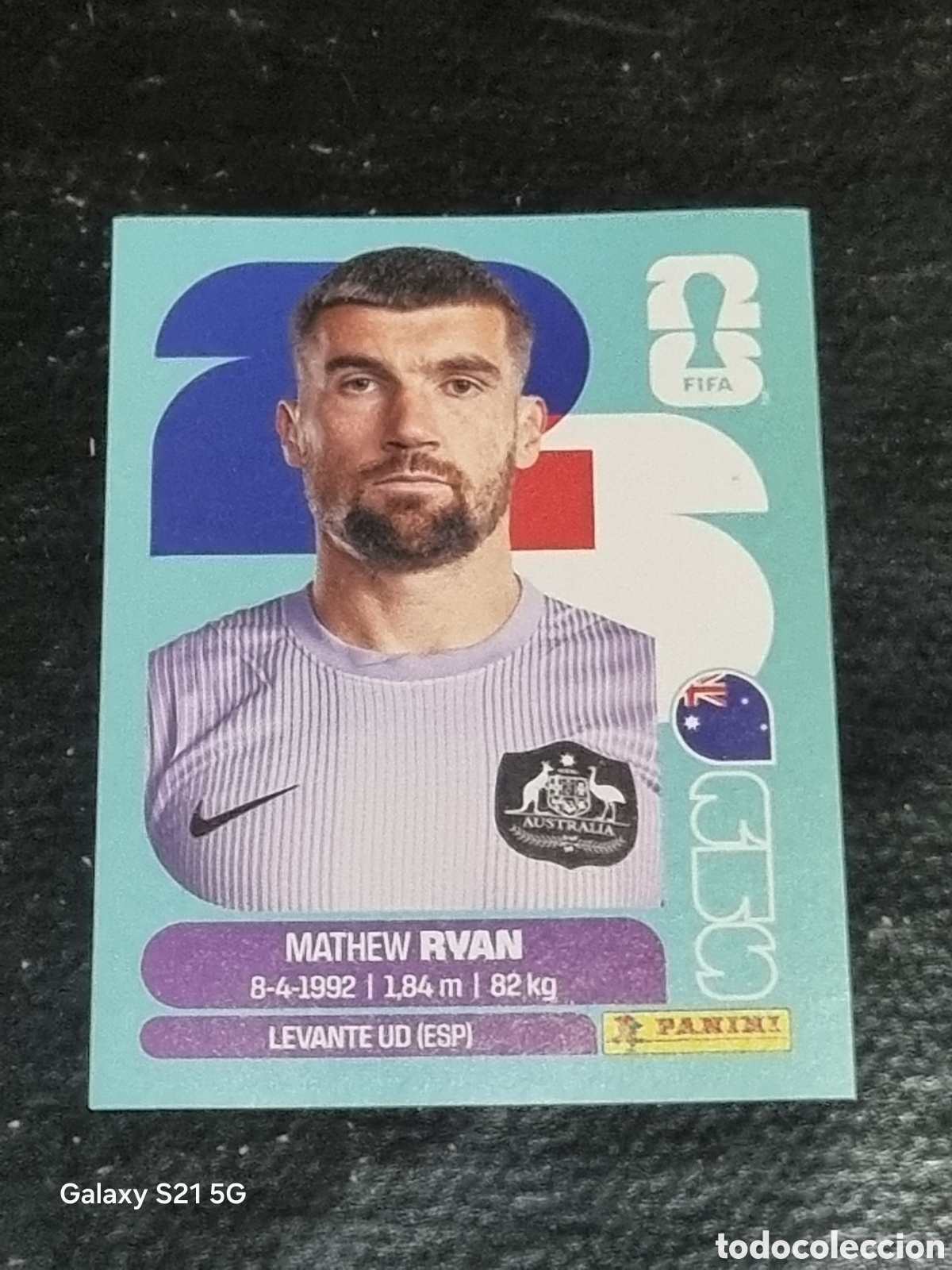 Coleccionismo Cromos antiguos: 2 - RYAN , AUSTRALIA FIFA WORLD CUP 2026