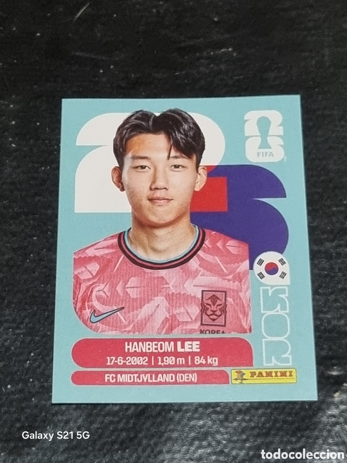 Coleccionismo Cromos antiguos: 7 - LEE , KOREA FIFA WORLD CUP 2026