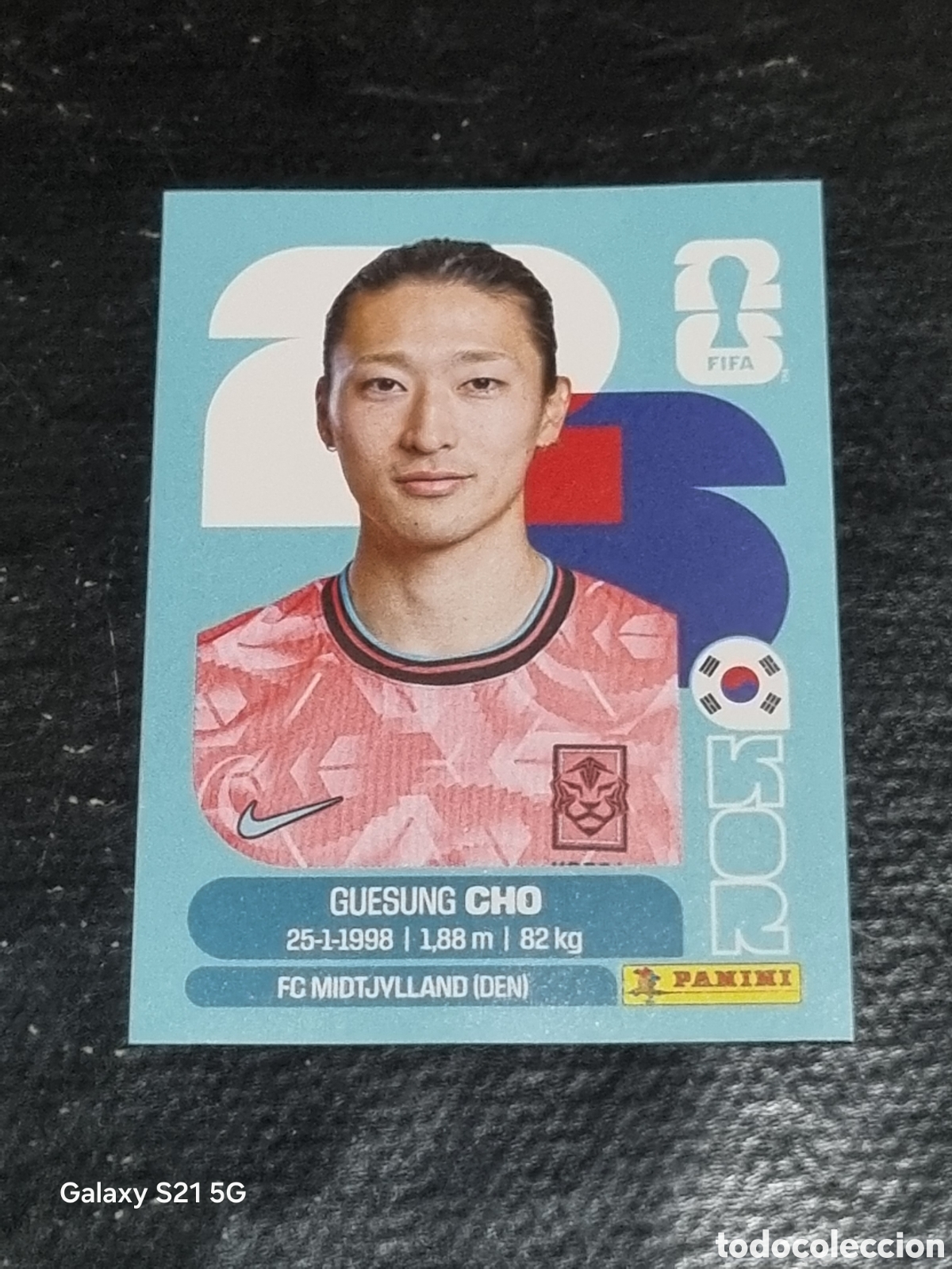 Coleccionismo Cromos antiguos: 17 - CHO , KOREA FIFA WORLD CUP 2026