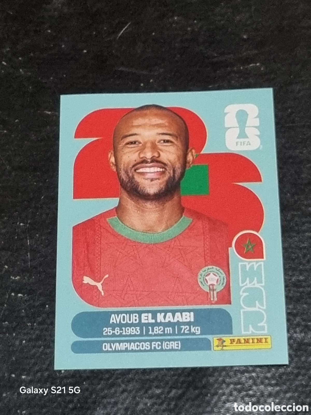 Coleccionismo Cromos antiguos: 20 - EL-KAABI , MARRUECOS FIFA WORLD CUP 2026