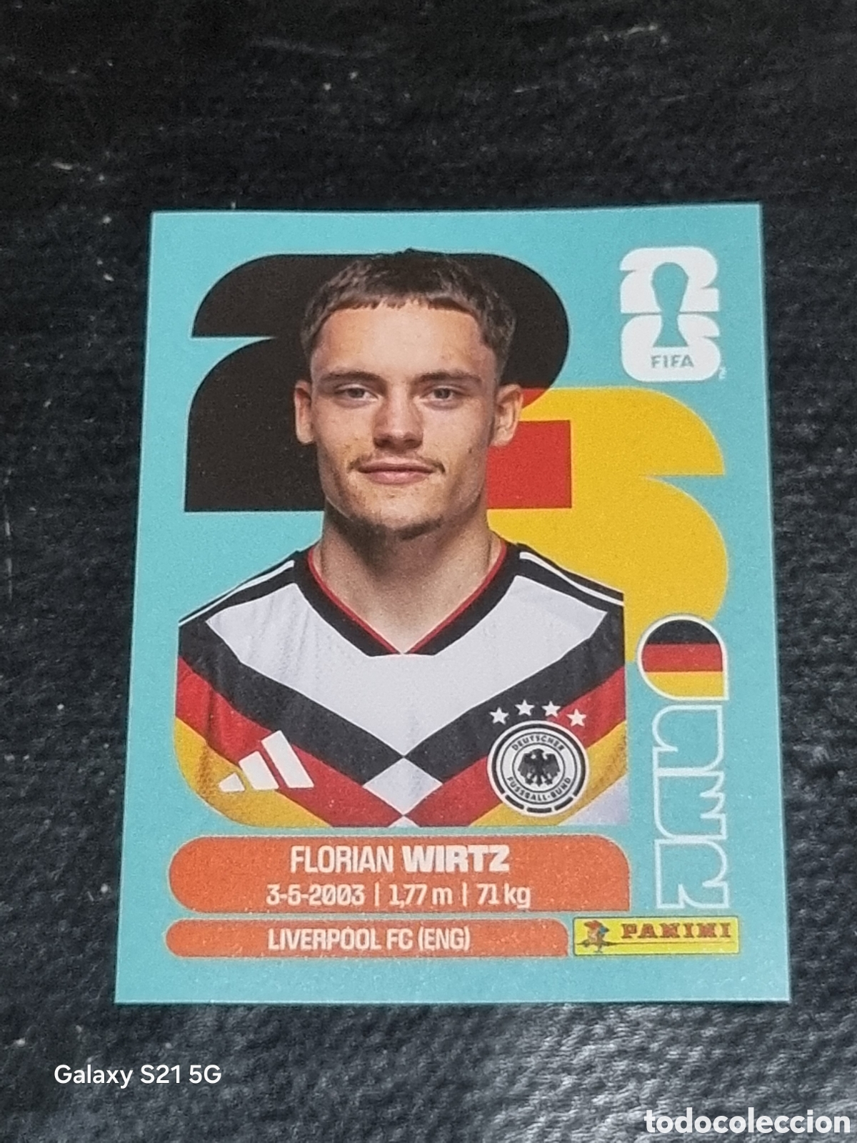 Coleccionismo Cromos antiguos: 11 - WIRTZ , ALEMANIA FIFA WORLD CUP 2026