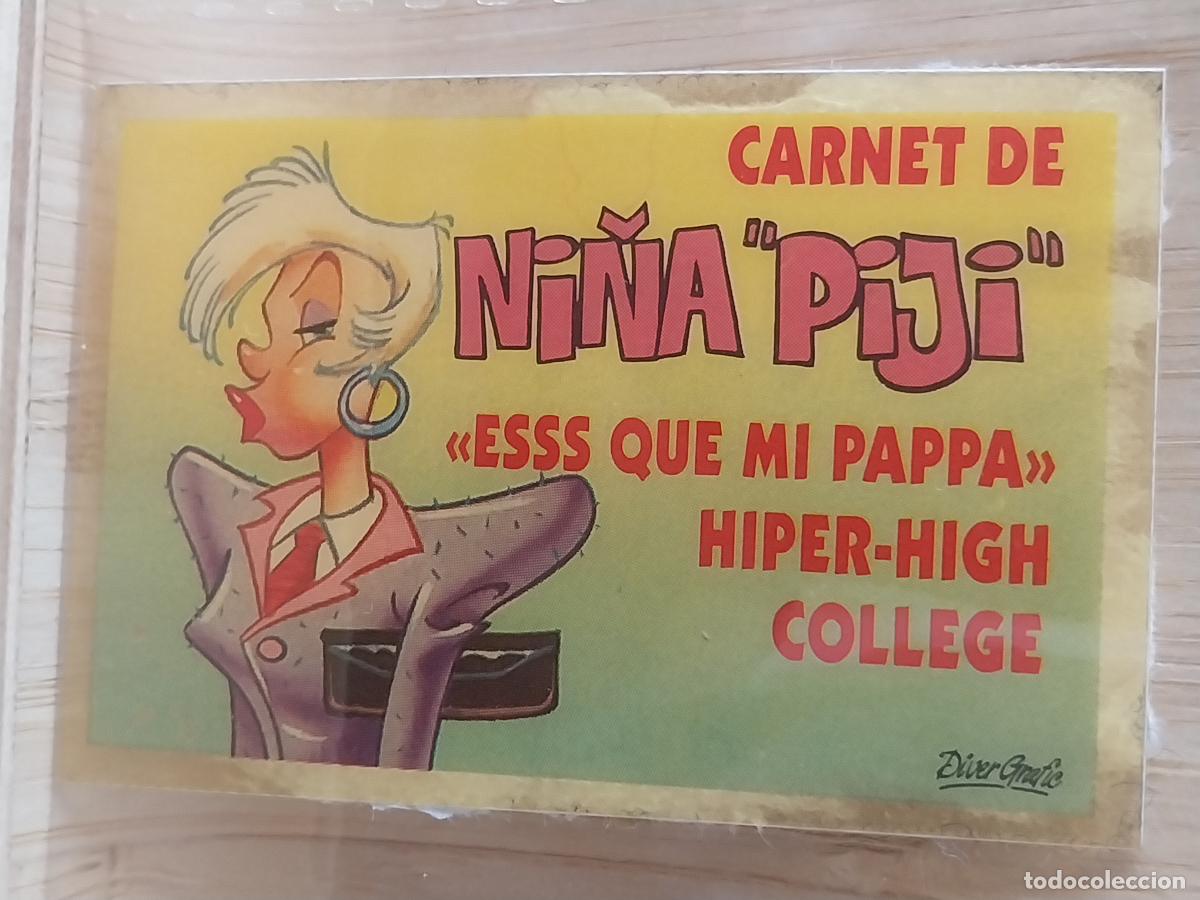 Coleccionismo Cromos antiguos: BOLLYCAO CARNET NI&Ntilde;A PIJI CROMO RECUPERADO ORIGINAL VINTAGE VER FOTO DORSO