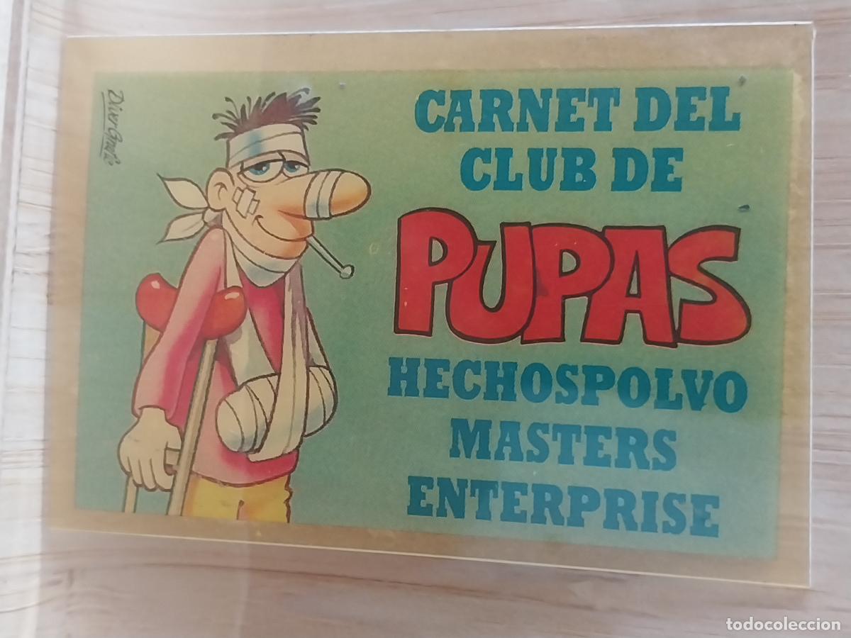Coleccionismo Cromos antiguos: BOLLYCAO CARNET CLUB PUPAS CROMO RECUPERADO ORIGINAL VINTAGE VER FOTO DORSO