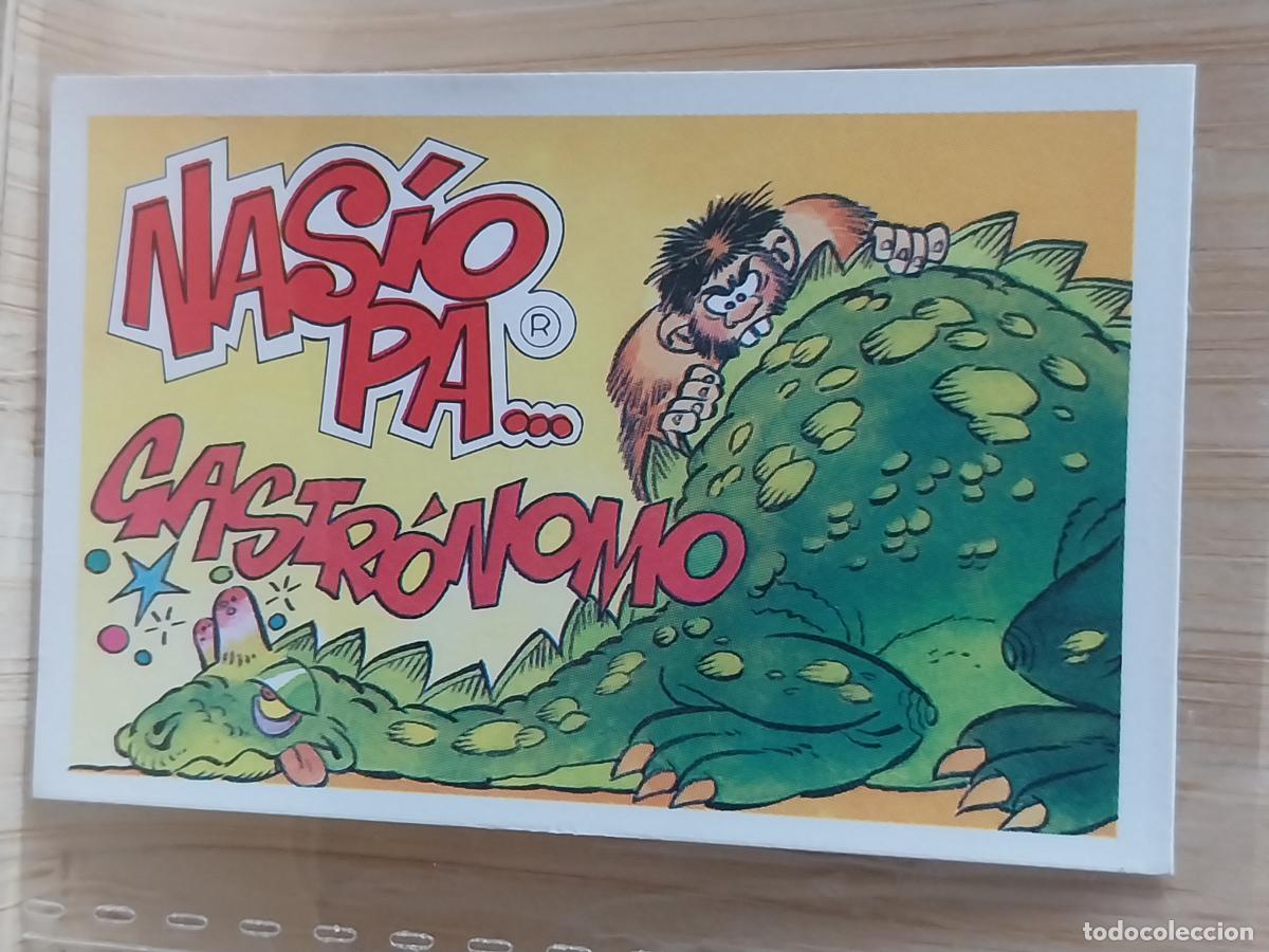 Coleccionismo Cromos antiguos: BOLLYCAO NASIO PA GASTRONOMO CROMO RECUPERADO ORIGINAL VINTAGE VER FOTO DORSO
