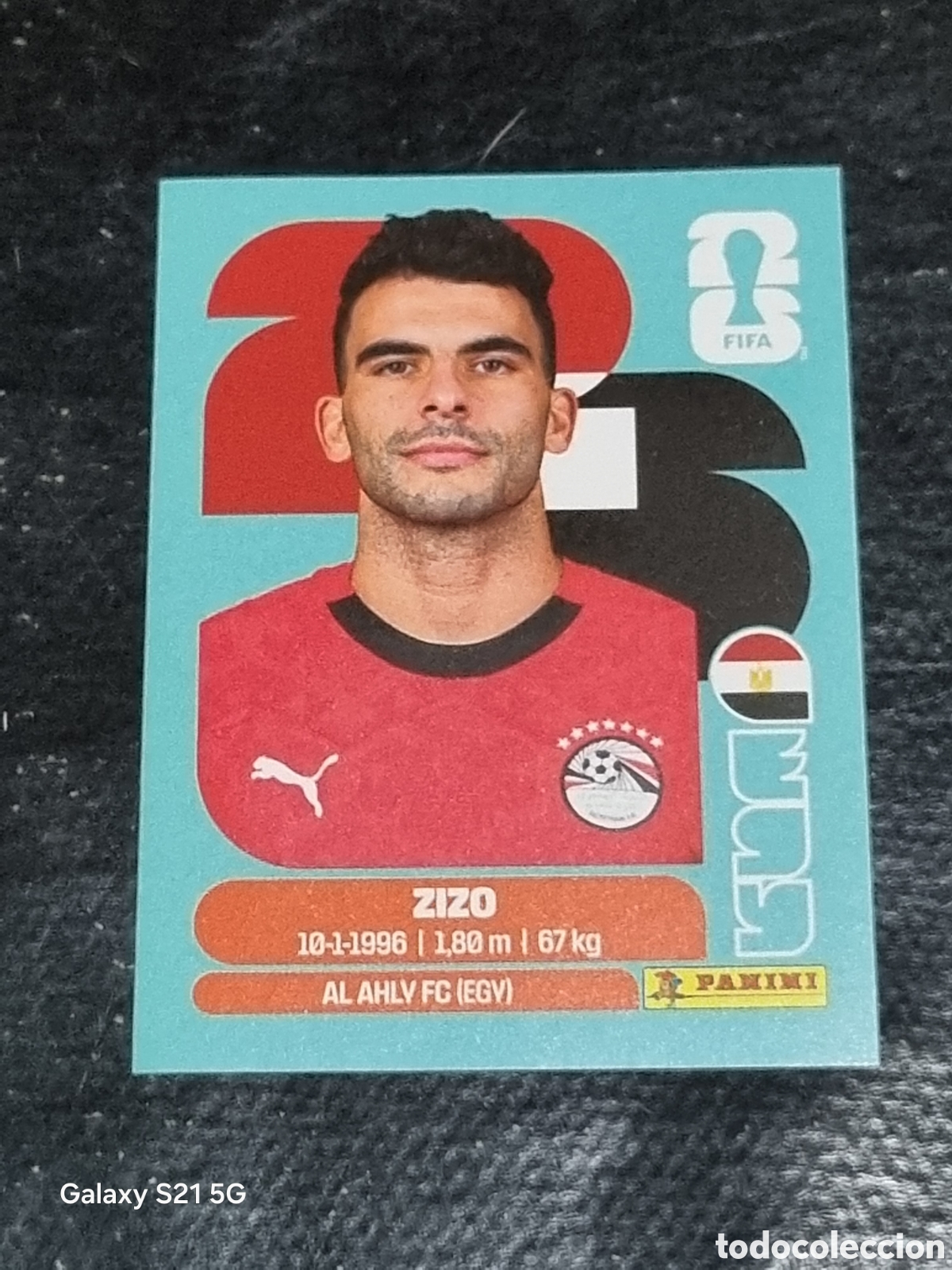 Coleccionismo Cromos antiguos: 11 - ZIZO , EGIPTO FIFA WORLD CUP 2026