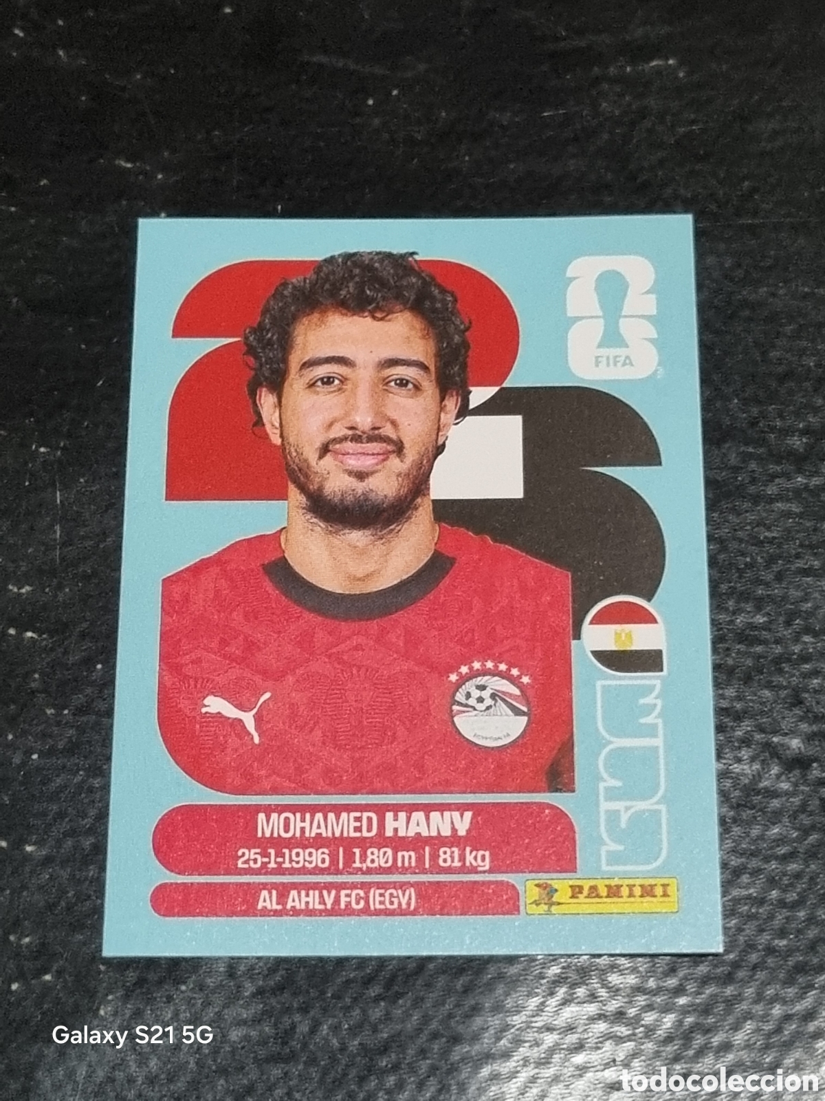 Coleccionismo Cromos antiguos: 3 - HANY , EGIPTO FIFA WORLD CUP 2026