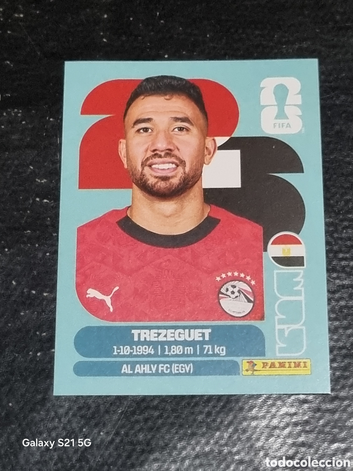 Coleccionismo Cromos antiguos: 19 - TREZEGUET , EGIPTO FIFA WORLD CUP 2026