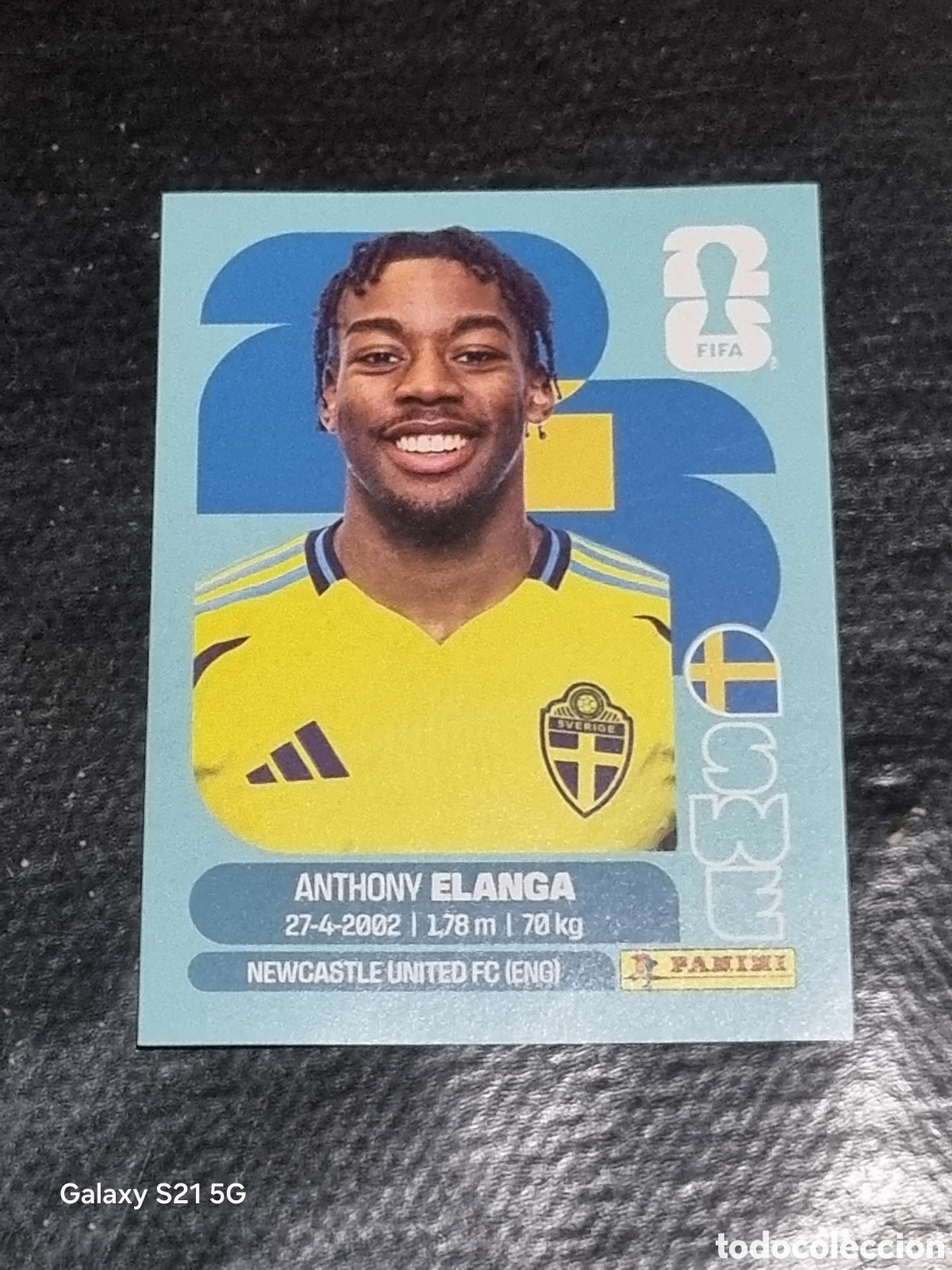 Coleccionismo Cromos antiguos: 18 - ELANGA , SUECIA FIFA WORLD CUP 2026