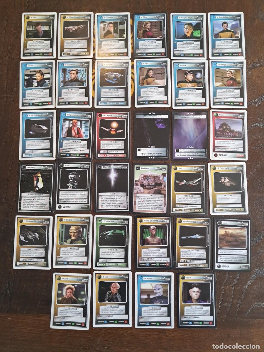 Coleccionismo Cromos antiguos: targetas de Star trek