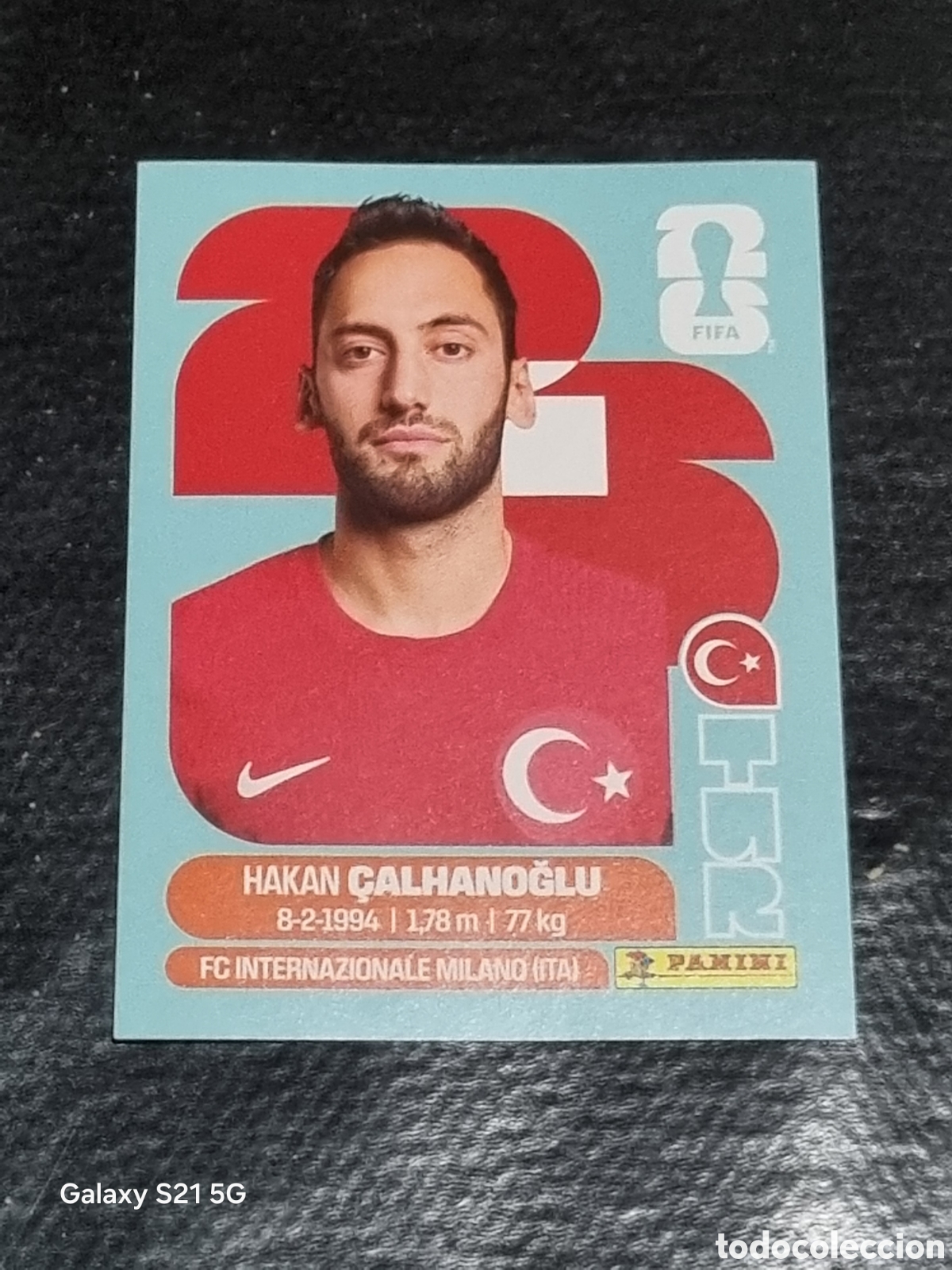 Coleccionismo Cromos antiguos: 11 - CALHANOGLU , TURQU&Iacute;A FIFA WORLD CUP 2026