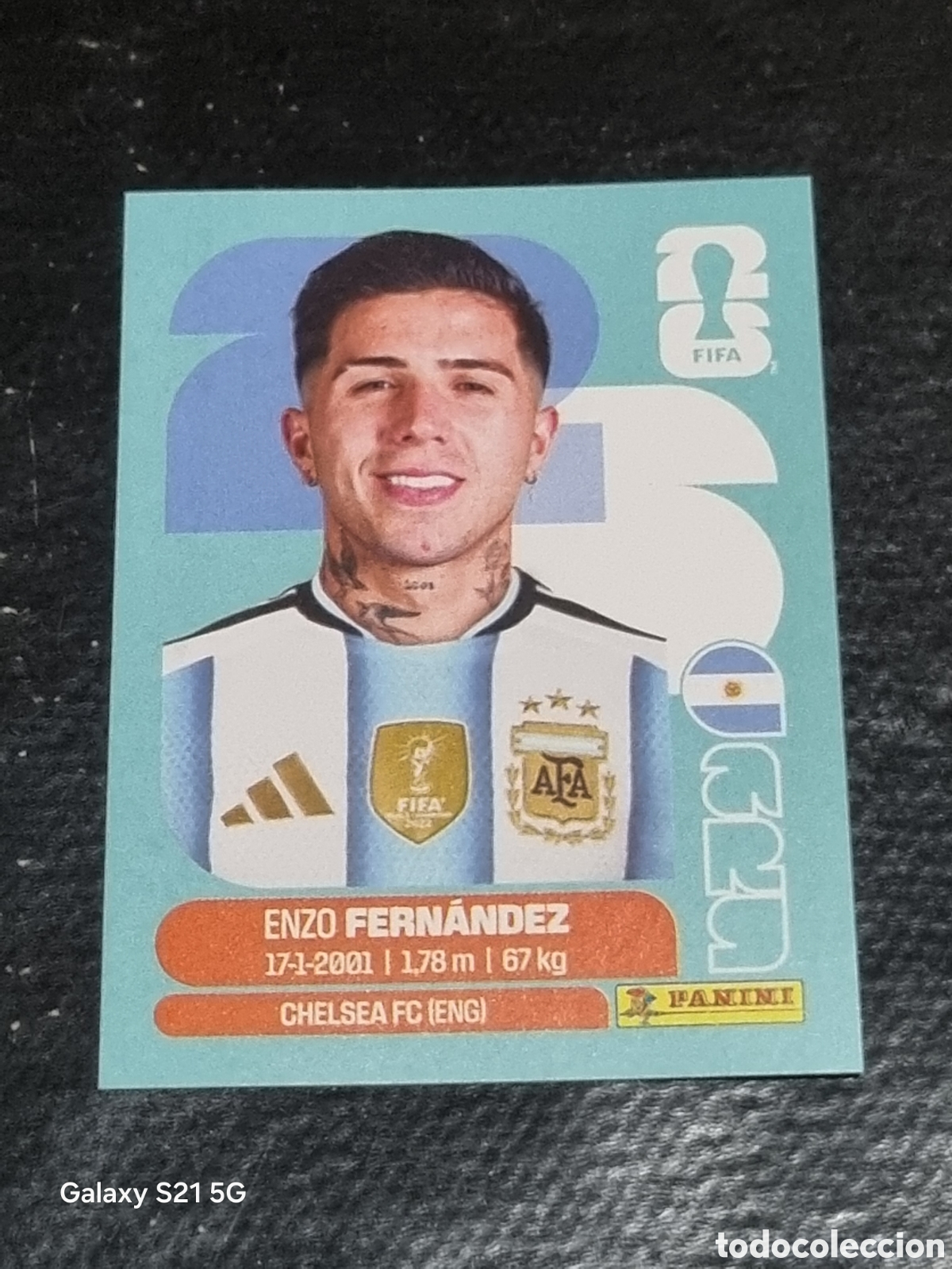 Coleccionismo Cromos antiguos: 8 - FERN&Aacute;NDEZ, ARGENTINA FIFA WORLD CUP 2026