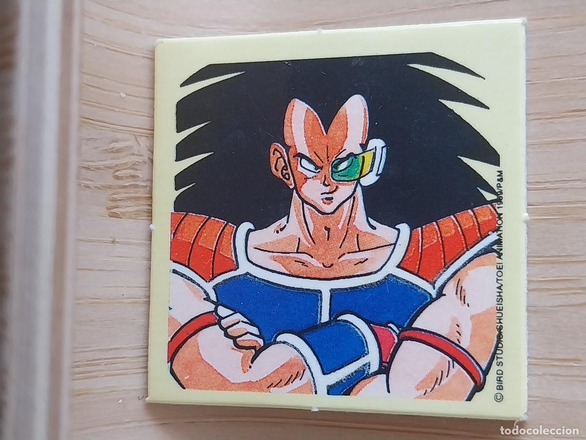 Coleccionismo Cromos antiguos: DRAGON BALL A&Ntilde;O 1986 FOSFOCROMO MATUTANO RADITZ CROMO RECUPERADO 3CMS ORIGINAL TOEI