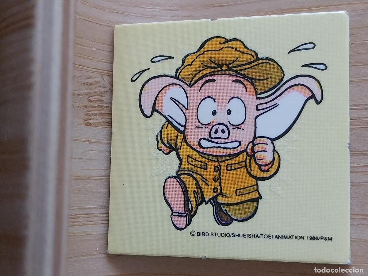 Coleccionismo Cromos antiguos: DRAGON BALL A&Ntilde;O 1986 FOSFOCROMO MATUTANO WOOLONG CROMO RECUPERADO 3CMS ORIGINAL TOEI