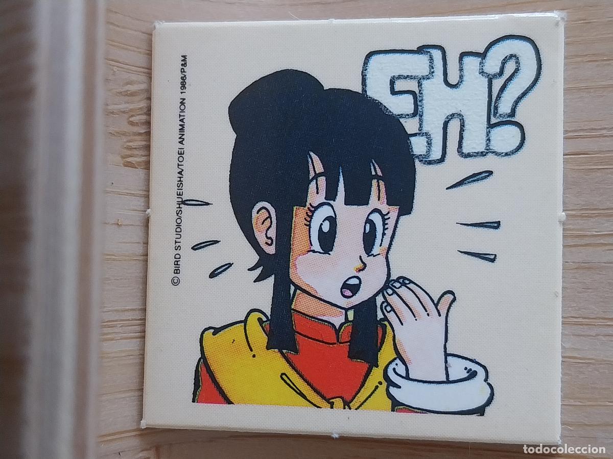 Coleccionismo Cromos antiguos: DRAGON BALL A&Ntilde;O 1986 FOSFOCROMO MATUTANO CHI CHI CROMO RECUPERADO 3CMS ORIGINAL TOEI