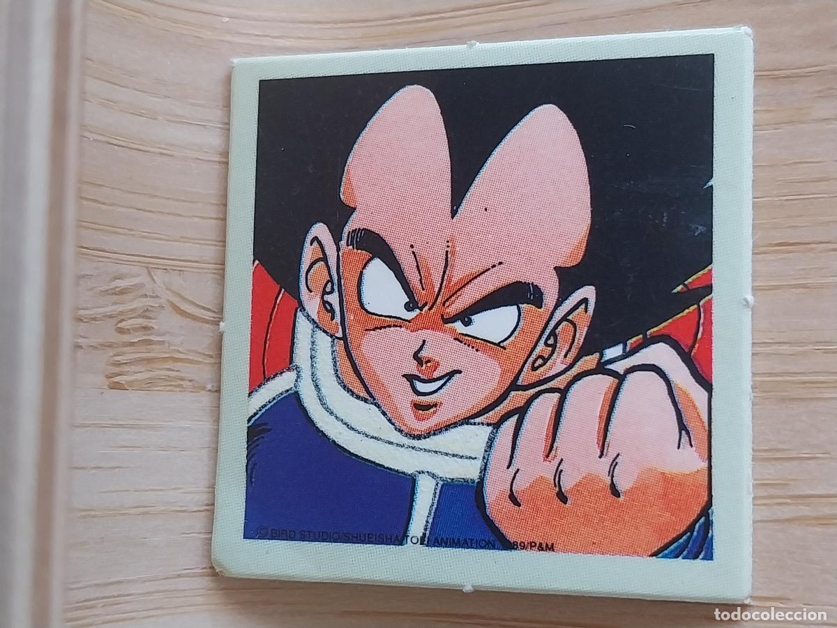 Coleccionismo Cromos antiguos: DRAGON BALL A&Ntilde;O 1986 FOSFOCROMO MATUTANO VEGETA CROMO RECUPERADO 3CMS ORIGINAL TOEI