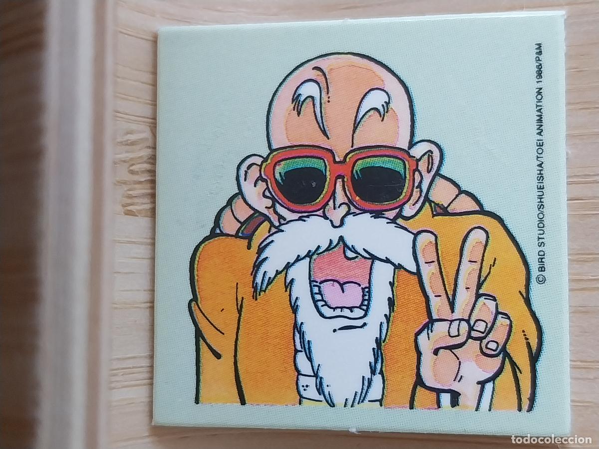 Coleccionismo Cromos antiguos: DRAGON BALL A&Ntilde;O 1986 FOSFOCROMO MATUTANO MAESTRO ROSHI CROMO RECUPERADO 3CMS ORIGINAL TOEI