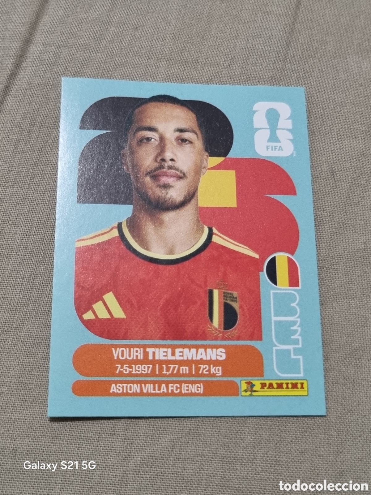 Coleccionismo Cromos antiguos: 9 - TIELEMANS , B&Eacute;LGICA FIFA WORLD CUP 2026