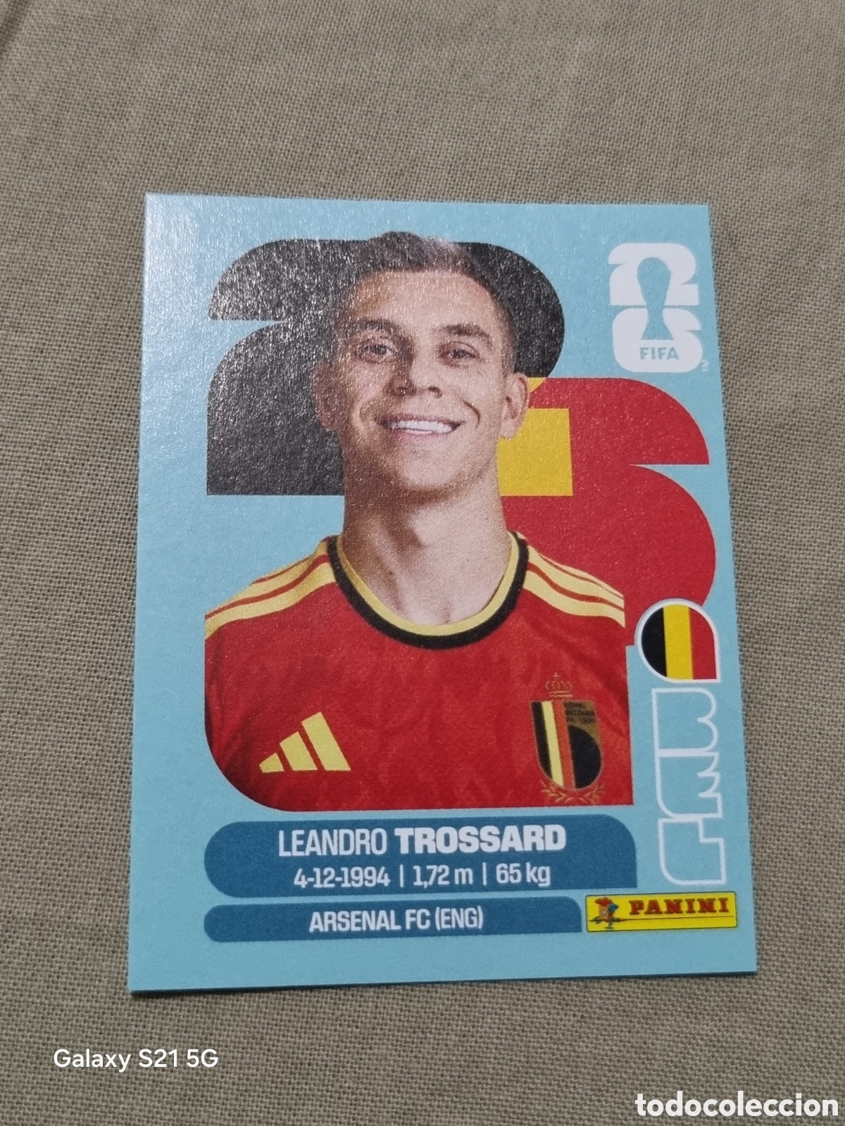 Coleccionismo Cromos antiguos: 18 - TROSSARD , B&Eacute;LGICA FIFA WORLD CUP 2026