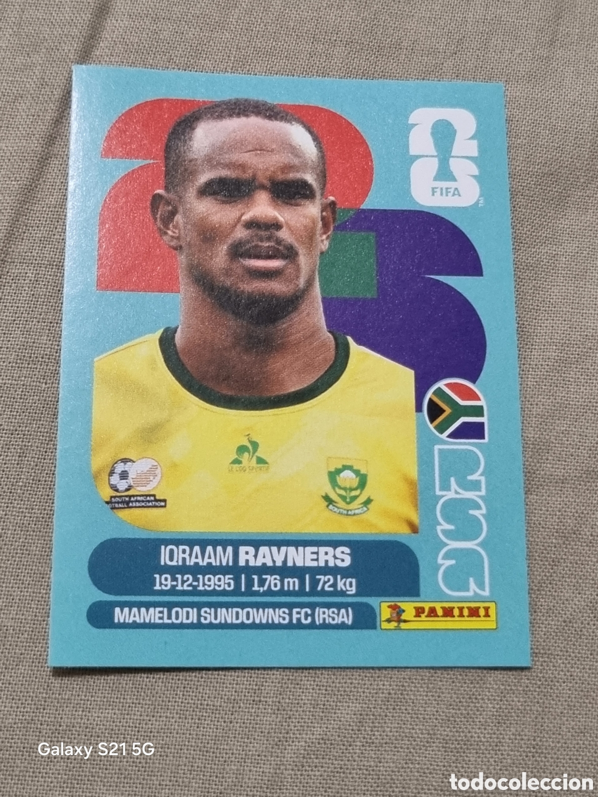 Coleccionismo Cromos antiguos: 18 - RAYNERS , SUD&Aacute;FRICA FIFA WORLD CUP 2026