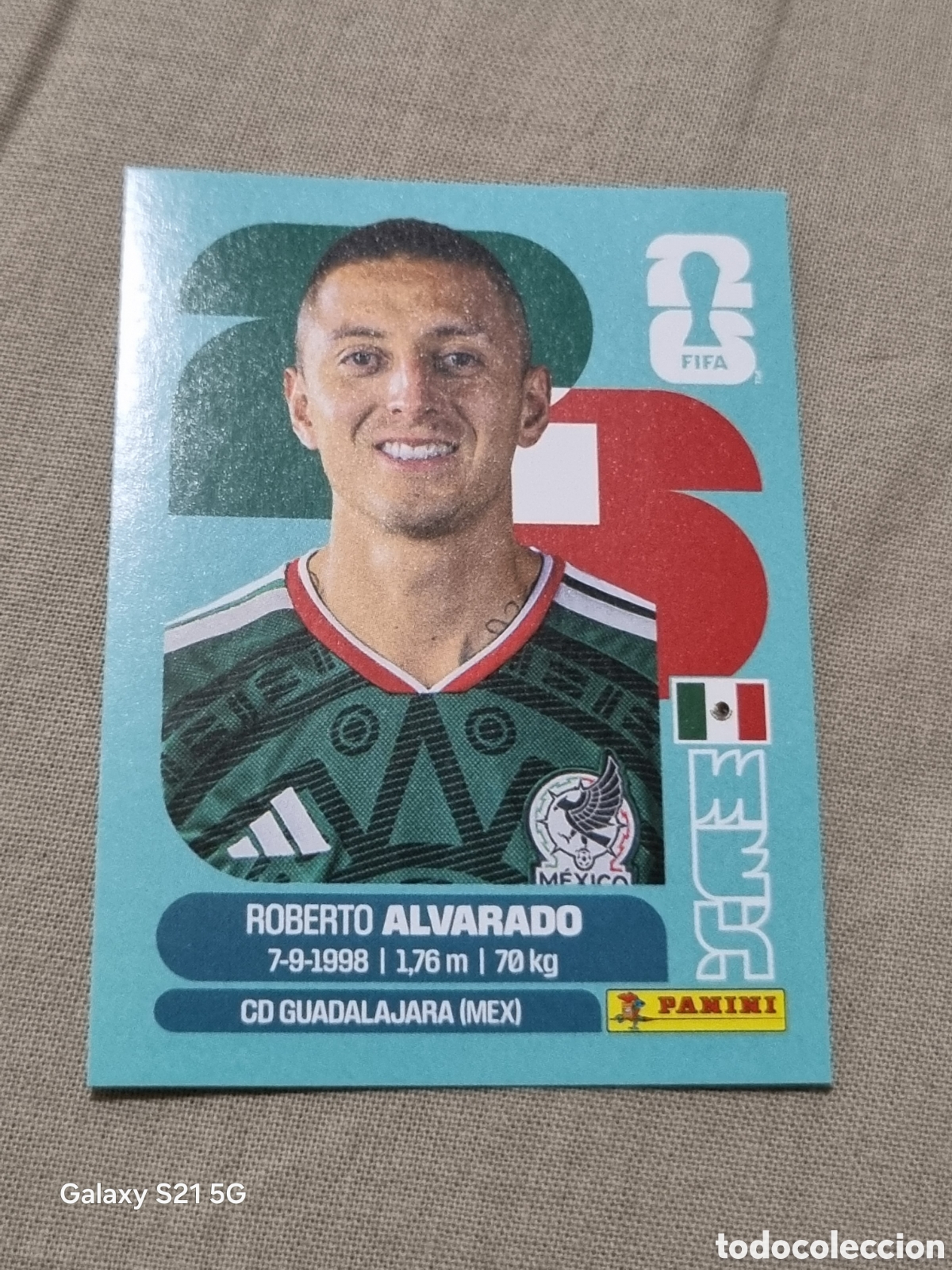 Coleccionismo Cromos antiguos: 19 - ALVARADO , M&Eacute;XICO FIFA WORLD CUP 2026