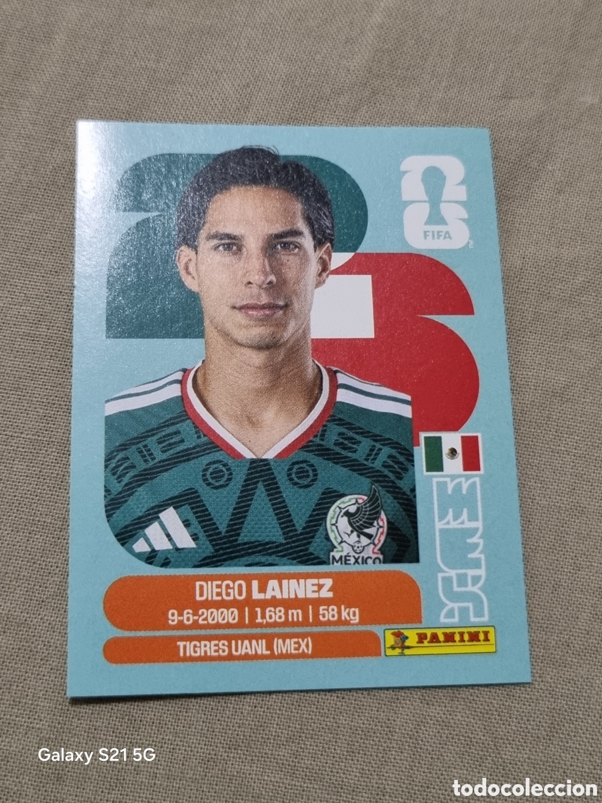 Coleccionismo Cromos antiguos: 8 - LAINEZ , M&Eacute;XICO FIFA WORLD CUP 2026
